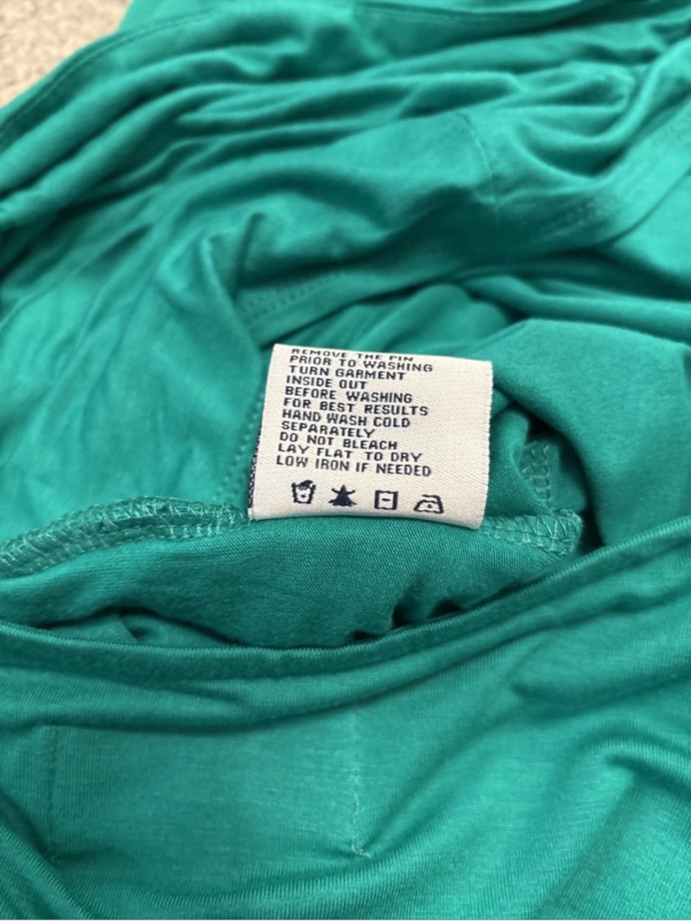 Completely Me By Liz Lange Women’s V-neck Ruched Dress Size 1X Green - Picture 6 of 16